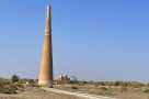 Kutlug-Timur minaret at Kunya Urgench, Turkmenistan