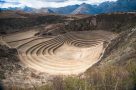 Looking down on the Moray Inca ruins. Image by S Patel