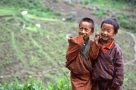 Local Bhutanese children in Ungaar
