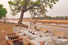 Accommodation - Mchenja Camp dining