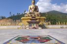 Giant Buddha statue at Thimphu