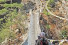 On trek to Namche Bazaar. Image by S Butler