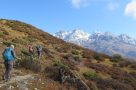 Trekking towards Thangsing