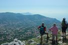 Looking down over Agerola from Tre Calle