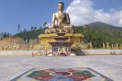 Giant Buddha statue above Thimphu