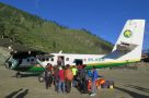 Plane at Juphal airstrip