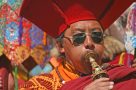 Monk at the Saga Dawa Festival