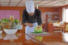 RV Mekong Pandaw on board chef demonstration. Image by A Palmer