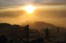 Sunrise from Mount Kilimanjaro summit. Image by S Findlay
