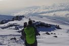 Descent from Mount Kilimanjaro. Image by L Walker