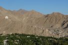 View of Leh from Shanti Gompa