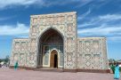 Exterior of the Ulugbeck Astrological Museum, Samarkand. Image by L Deniff