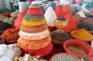 The colourful spices of Bukhara Bazaar. Image by A Palmer
