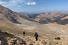 Trekkers walking across Kizlarsivrisi