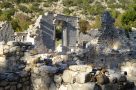 Ruins seen on the walk from Adrasan to Olympos
