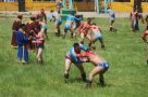 Wrestling contest at Naadam Festival