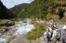 On trek to Namche Bazaar. Image by L. Walker