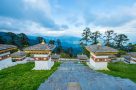 Chortens at the Dochu La Pass