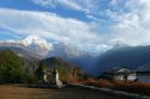View from Himalaya Lodge in Ghandruk. Image by G Smith