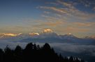 Sunrise from Poon Hill. Image by T Mason