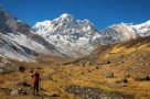 On trek to Annapurna Base Camp