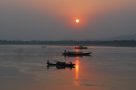 Brahmaputra River sunset