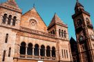 A close up view of Prag Mahal, sightseeing in Gujarat