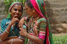 Kutchi woman in tradtional textiles, Gujurat