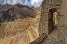 Inca terraces at Ollantaytambo