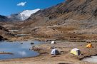 Camp at Janko Kota. Image by A Harrison
