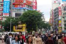 Walking through the bustling streets of Tokyo. Image by H Gray