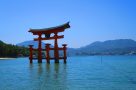 View of Itsukushi shrine, Miyajima Island. Image by H Gray