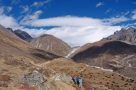 Trekking the Dudh Kosi Valley. Image by  L Walker