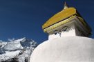 Stupa on trail. Image by S Butler