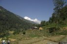 View of Dhaulagiri mountain range. Photo by J Laslett