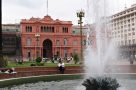 Casa Rosada and fountain in Buenos Aires