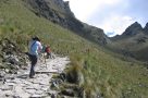 On trek to Dead Woman's Pass