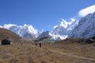 Trek to Pangpema. Image by G Marshall