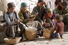 Villagers at Manthang.  Image by A Harrison