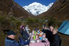 Breakfast at Lingshi. Image by H Cashdan
