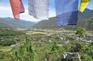 Paro valley from Olathang.  Image by C Hiles
