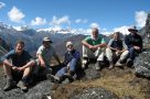 Group of trekkers. Image by N Sloman