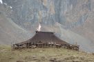 Yak hair tent