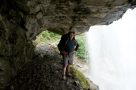 Beneath the Meta Stream waterfall