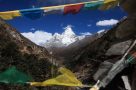 View of Ama Dablam on trek between Chukhung and Tengboche