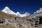 On trek to Lobuche. Image by D Airston