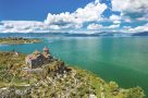 Walking holiday armenia Sevan lake and Temple