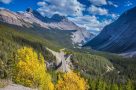 Icefields Parkway through Banff National Park