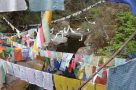 Prayer flags at the Burning Lake
